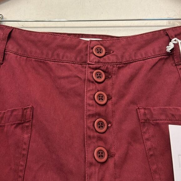 Pistola merlot colored button fly pocketed pants Size 30 New - Picture 4 of 11
